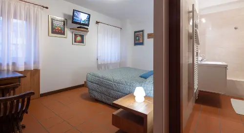 Stanza 6 dell’Agriturismo I Comelli, vista 1